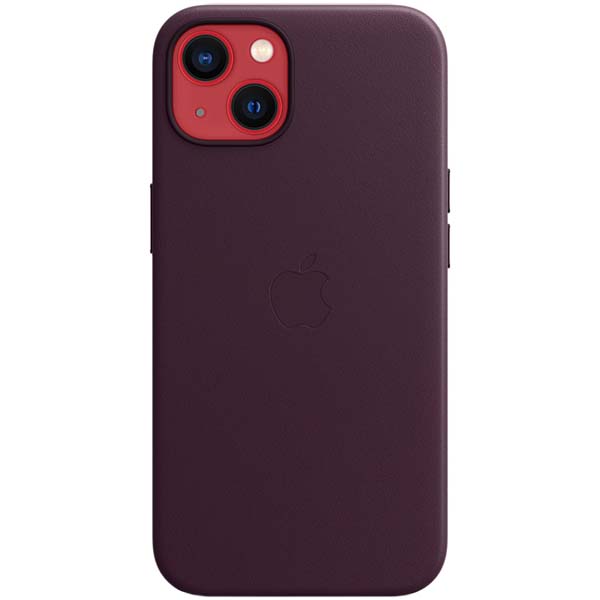 Apple iPhone 13 Leather Case MagSafe Dark Cherry