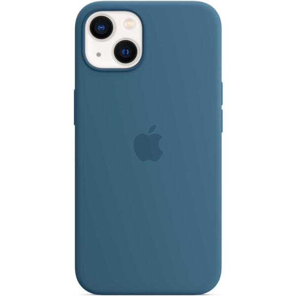 фото Чехол apple iphone 13 silicone case magsafe blue jay