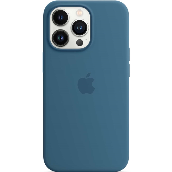 Apple iPhone 13 Pro Silicone Case MagSafe Blue Jay