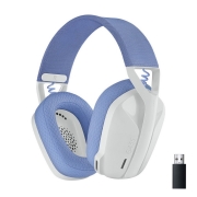 Изображение товара Беспроводные игровые наушники Logitech G435 Lightspeed Off White and Lilac (981-001074)