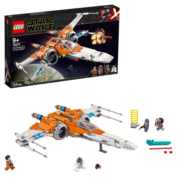 Lego STAR WARS Истребитель типа Х По Дамерона (75273)