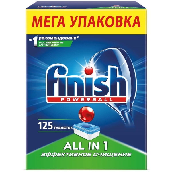 Finish All in One 125 таб. (3208512)