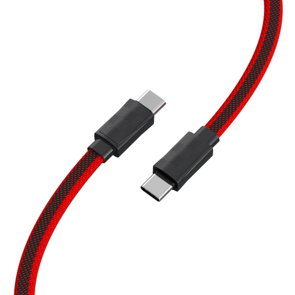 Изображение товара Кабель USB Type-C TFN C to C 60W 1 м Fashion black (TFN-C-GUC-CC1MBK)