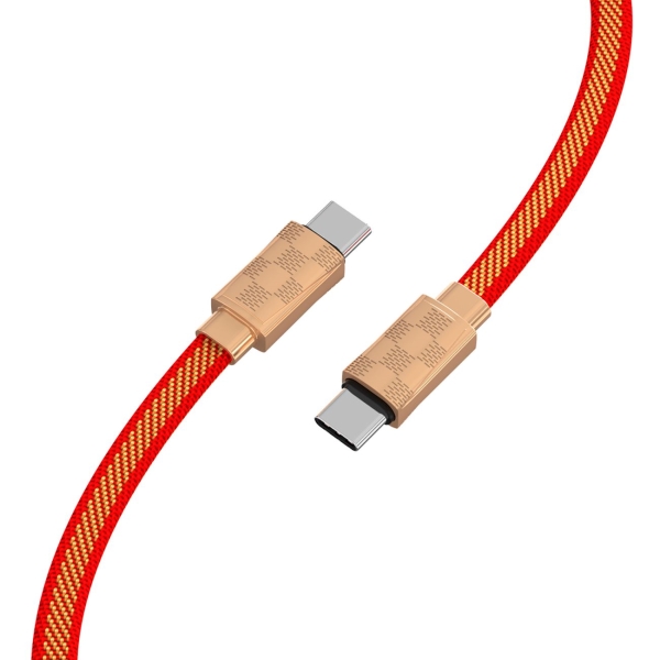 Изображение товара Кабель USB Type-C TFN C to C 60W 1 м Fashion gold (TFN-C-GUC-CC1MGL)