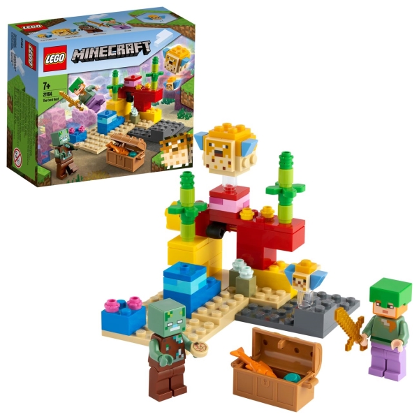 Lego Minecraft Коралловый риф (21164)