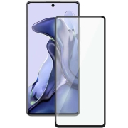 Изображение товара Защитное стекло Deppa 2.5D для Xiaomi 11T/11T Pro, Full Glue, 0.3 мм, черная рамка