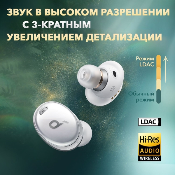 Изображение товара Наушники True Wireless Soundcore Liberty 3 Pro White (A3952G21)