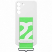 Изображение товара Чехол Samsung Silicone w/Strap S22+ белый (EF-GS906)