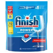 Изображение товара Таблетки для посудомоечной машины Finish Power Лимон 70 шт (3213236)