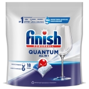 Изображение товара Капсулы для посудомоечной машины Finish Quantum 18 шт (3215704)