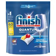 Изображение товара Капсулы для посудомоечной машины Finish Quantum Лимон 60 шт (3215698)