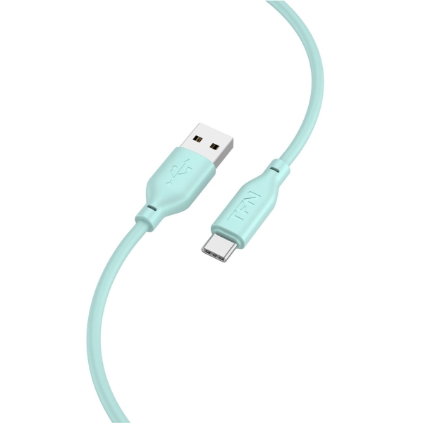 Изображение товара Кабель USB Type-C TFN silicone 1.2m mint (TFN-C-SIL-AC1M-MT)