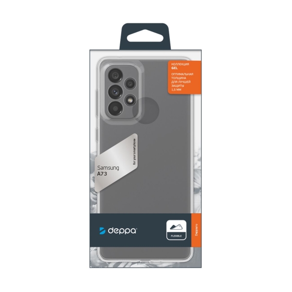 Изображение товара Чехол Deppa Gel Galaxy A73 прозрачный (88230)