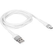 Изображение товара Кабель для сотового телефона TFN microUSB Envy 1.2m нейлон White