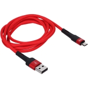 Изображение товара Кабель для сотового телефона TFN microUSB Envy 1.2m нейлон Red