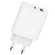 Изображение товара Сетевое зарядное устройство Carmega A+C 25W White (CAR-WC106)