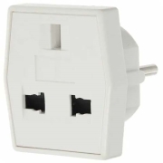 Изображение товара Переходник сетевой Uniel Mobile Charger AC Plug Convertor UK-EU