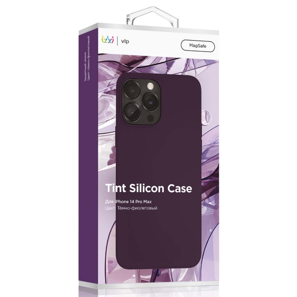 Изображение товара Чехол vlp Silicone с MagSafe для iPhone 14 ProMax Purple