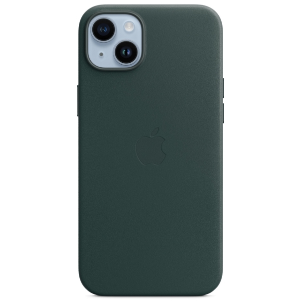 Изображение товара Чехол Apple iPhone 14 Plus Leather MagSafe Forest Green