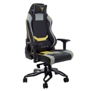 Изображение товара Кресло компьютерное игровое ZONE 51 Cyberpunk YG Yellow-grey