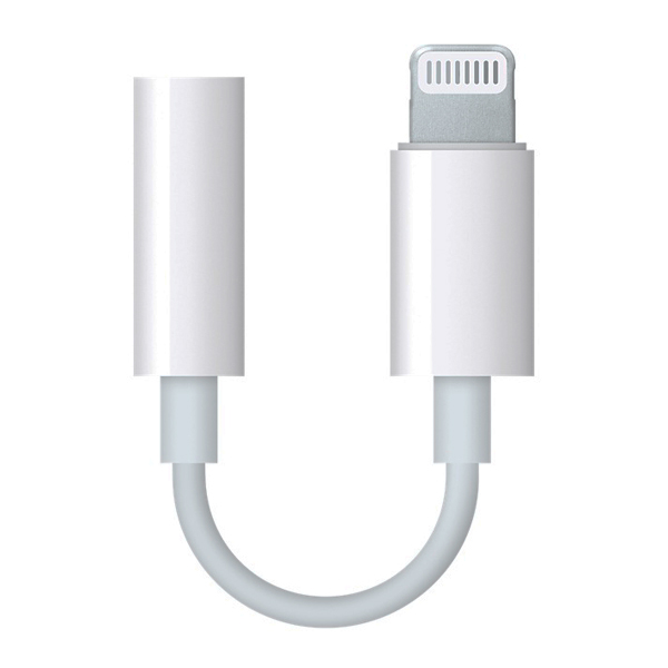Изображение товара Переходник для iPod, iPhone, iPad Apple Lightning to 3.5mm Headphone Adapter (MMX62)