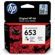 Изображение товара Картридж для струйного принтера HP 653 трехцветный 3YM74AE