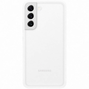 Изображение товара Чехол Samsung Frame S22+ прозрачный с белой рамкой (EF-MS906)