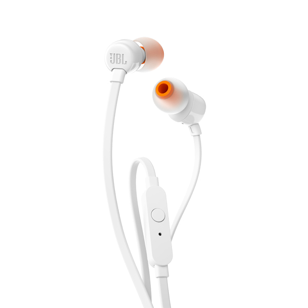 Изображение товара Наушники внутриканальные JBL T110 White (JBLT110WHT)