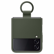 Изображение товара Чехол Samsung Galaxy Z Flip4 Silicone Ring Khaki (EF-PF721TGEG)