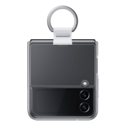 Изображение товара Чехол Samsung Clear Cover with Ring Z Flip 4 (EF-OF721CTEG)