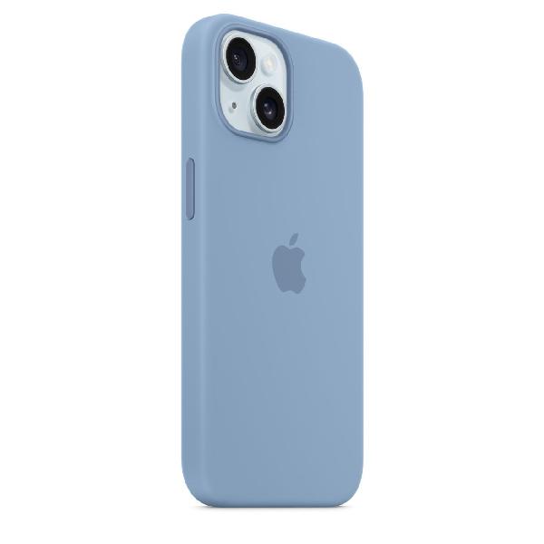 Изображение товара Чехол Apple iPhone 15 Silicone Case MagSafe Winter Blue