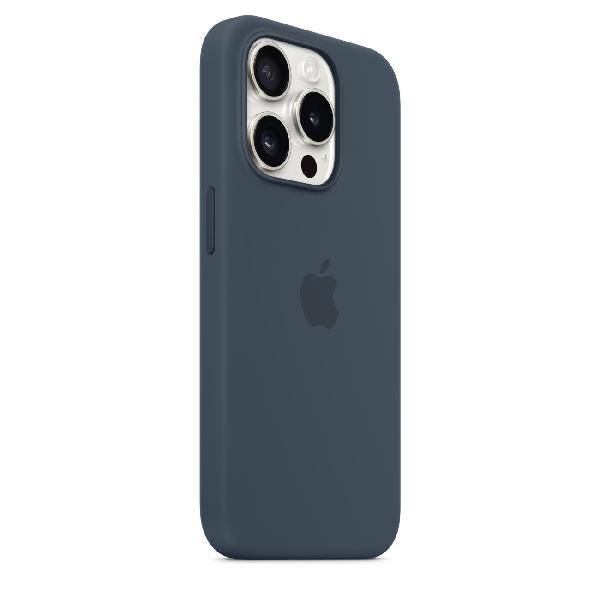 Изображение товара Чехол Apple iPhone 15 Pro Silicone Case MagSafe Storm Blue