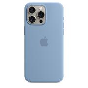 Изображение товара Чехол Apple iPhone 15 Pro Max Silicone MagSafe Winter Blue