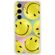 Изображение товара Чехол-накладка Samsung Flipsuit Case S24 желтый (принт Smiley)