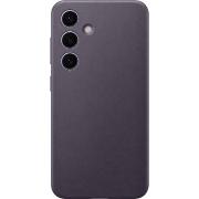 Изображение товара Чехол-накладка Samsung Vegan Leather Case S24 темно-фиолетовый