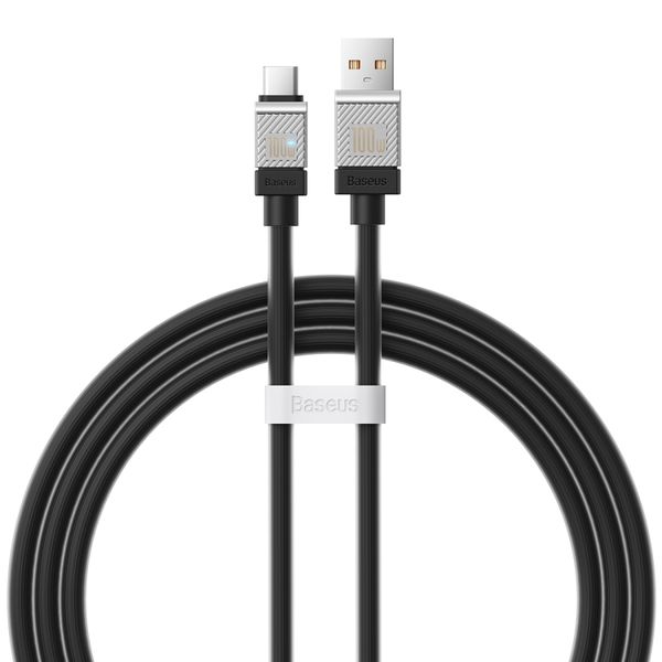 Изображение товара Кабель USB - Type-C Baseus CoolPlay 100Вт 1 м черный