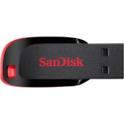 Изображение товара Флеш-диск SanDisk CZ50 Cruzer Blade 128GB USB2.0 Black/Red