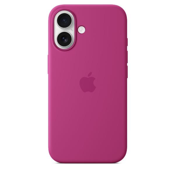 Чехол Apple iPhone 16 Silicone Case with MagSafe Fuchsia iPhone 16 Silicone Case with MagSafe Fuchsia
