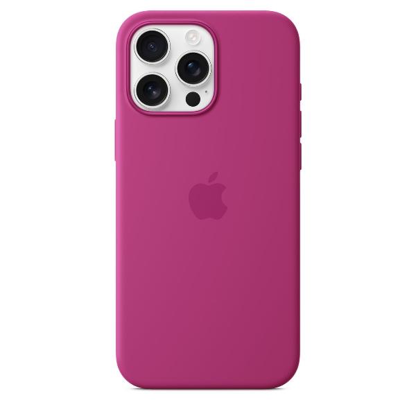 Чехол Apple iPhone 16 Pro Max Silicone Case with MagSafe Fuchsia iPhone 16 Pro Max Silicone Case with MagSafe Fuchsia