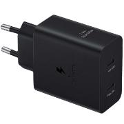 Изображение товара Сетевое зарядное устройство Samsung SEP-T5020X 50W 2xUSB-C Черное