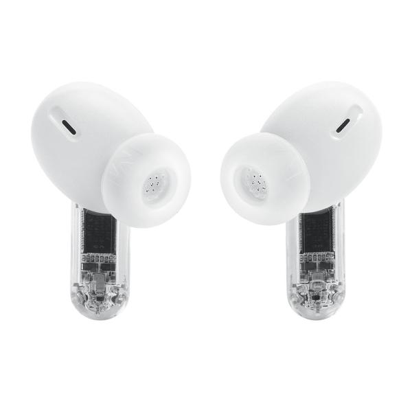 Наушники True Wireless JBL Tune Beam Ghost 2 призрачно-белые