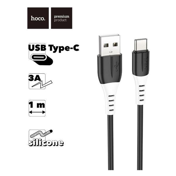 Изображение товара Кабель USB Type-C HOCO X82 Silicone 3A для зарядки и передачи данных Изображение товара Кабель USB Type-C HOCO X82 Silicone 3A для зарядки и передачи данных