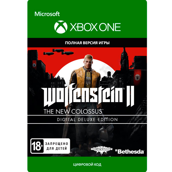 фото Цифровая версия игры xbox . wolfenstein ii: the new colossus digital deluxe