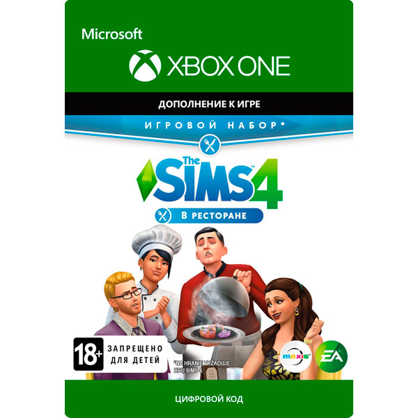 Дополнение для игр Xbox . THE SIMS 4: В ресторане - Игровой набор