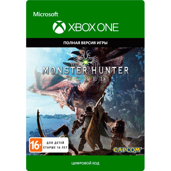 фото Цифровая версия игры xbox capcom monster hunter: world