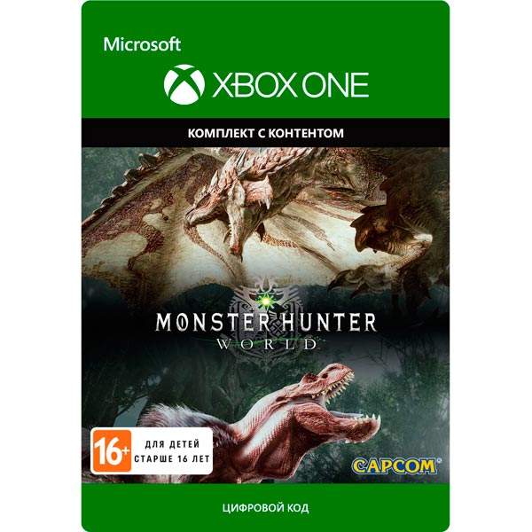 фото Цифровая версия игры xbox . monster hunter: world - deluxe edition