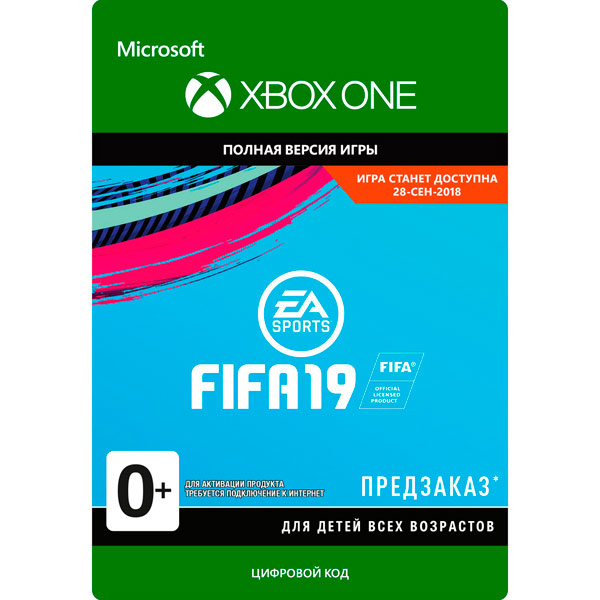 фото Цифровая версия игры xbox ea fifa 19 pre-order/launch