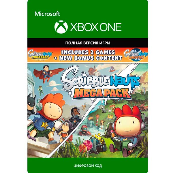 фото Цифровая версия игры xbox . scribblenauts mega pack