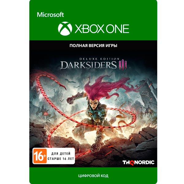 фото Цифровая версия игры xbox thq nordic darksiders iii: deluxe edition