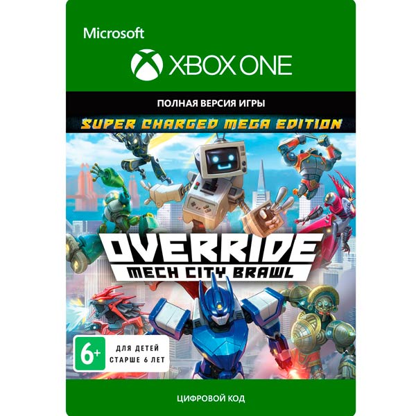 фото Дополнение для игры . override: mech city brawl - super charged mega ed